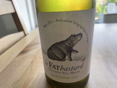 ファットバスタード シャルドネ – コスパ良フランス白ワイン